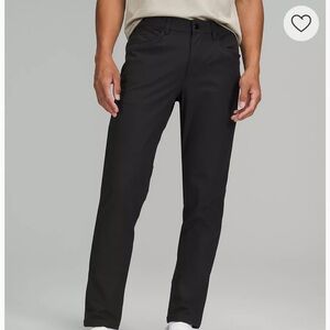 Lululemon ABC 5 Pocket Pant Men’s 28x30 Black Warpstreme Slim Fit Trouser Pants
